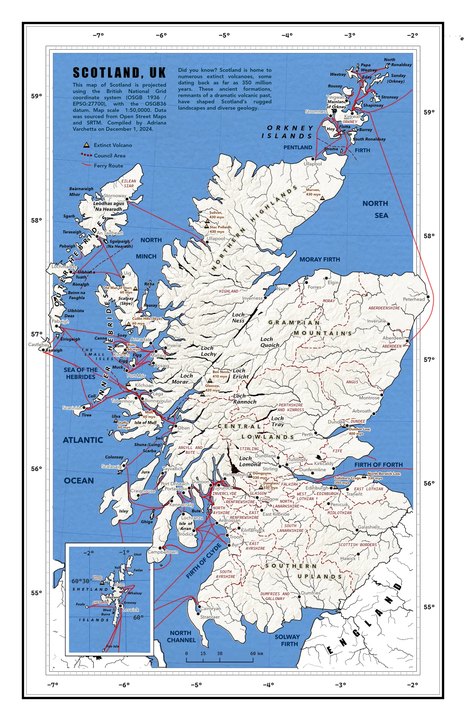 Scotland Map
